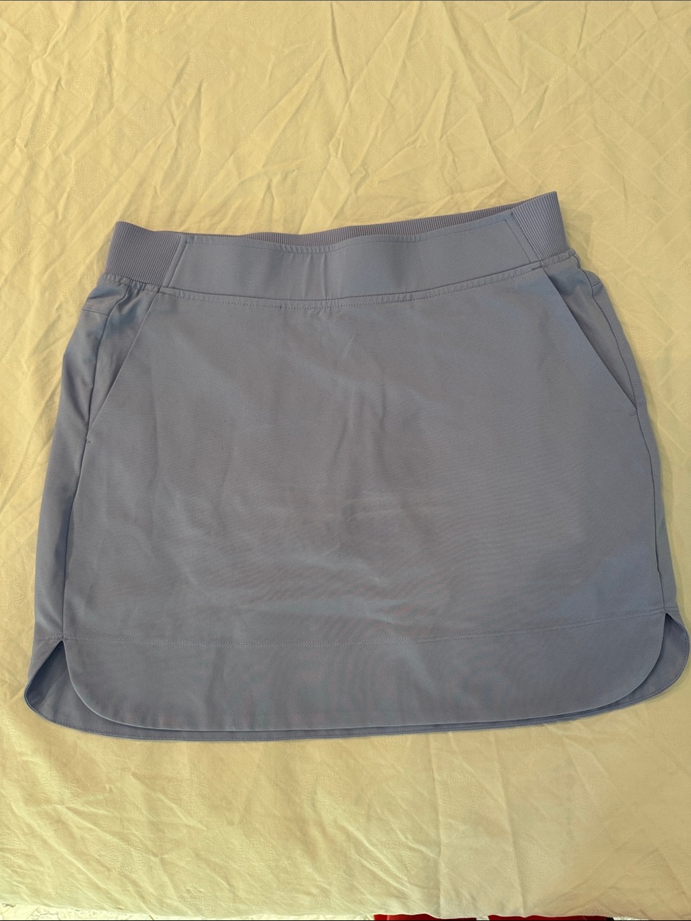 Cypress Club Women's Light Blue Skort with Elastic Waist